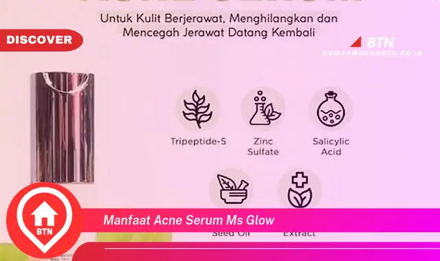 manfaat acne serum ms glow