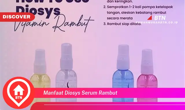 manfaat diosys serum rambut