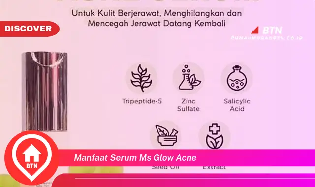 manfaat serum ms glow acne