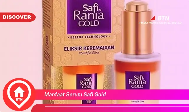 manfaat serum safi gold