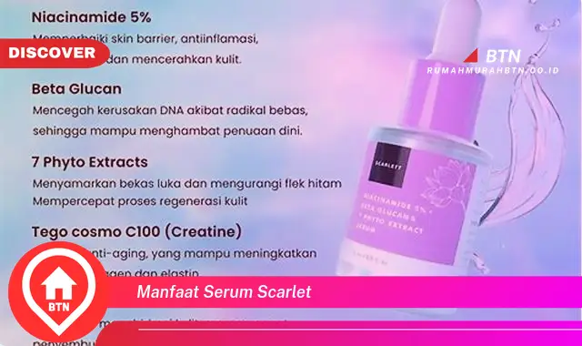 manfaat serum scarlet