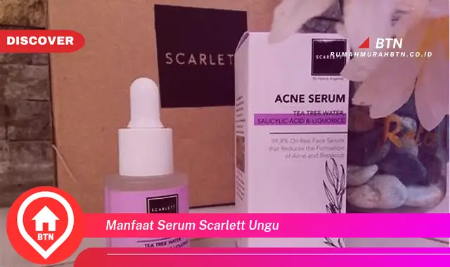 manfaat serum scarlett ungu