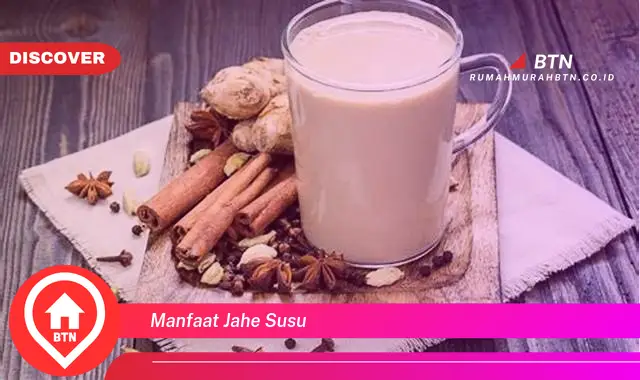 manfaat jahe susu