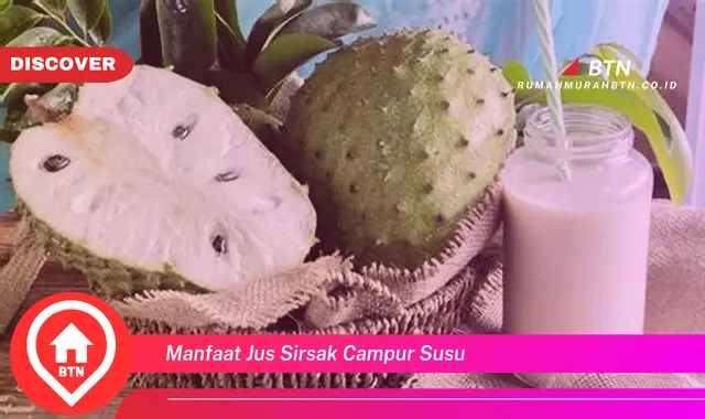 manfaat jus sirsak campur susu