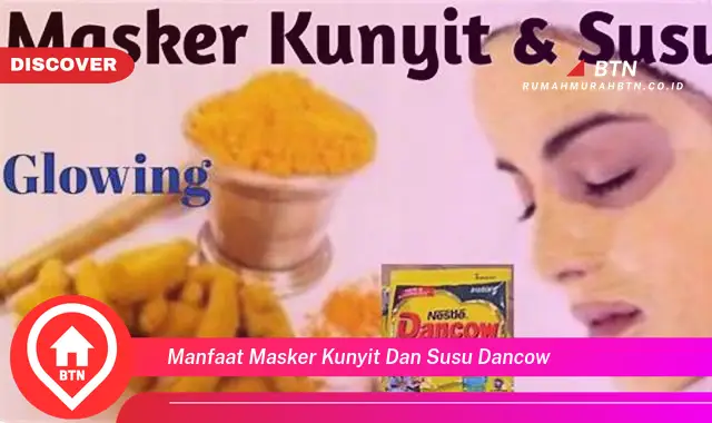 manfaat masker kunyit dan susu dancow