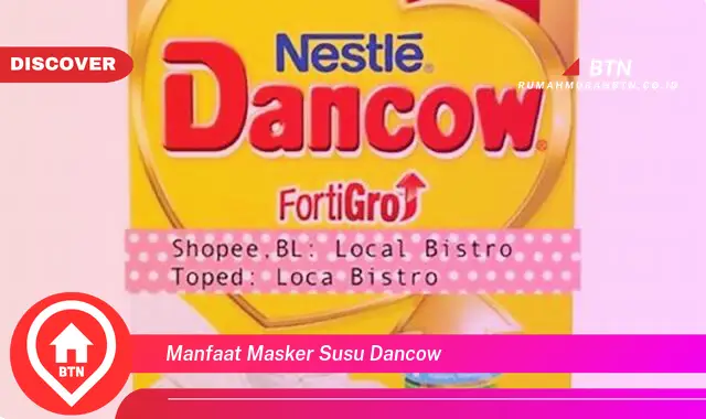 manfaat masker susu dancow