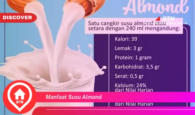 manfaat susu almond