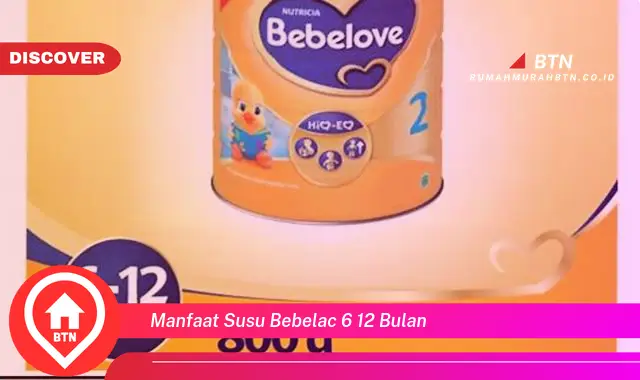 manfaat susu bebelac 6 12 bulan