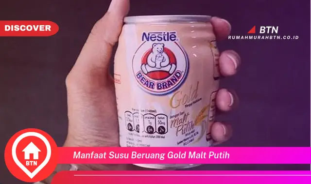 manfaat susu beruang gold malt putih