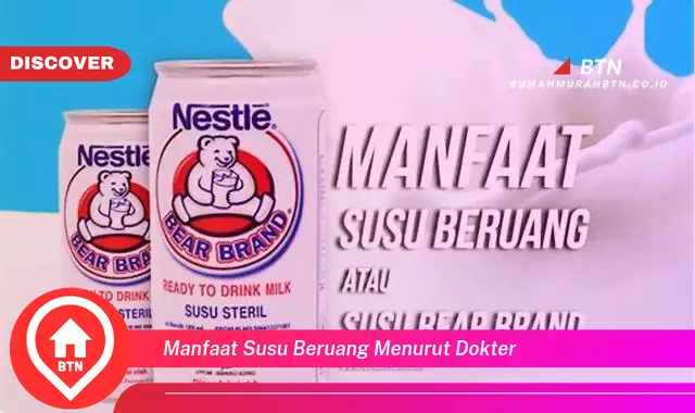 manfaat susu beruang menurut dokter