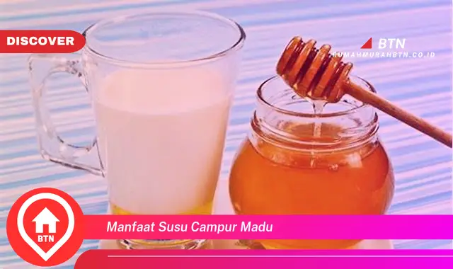 manfaat susu campur madu