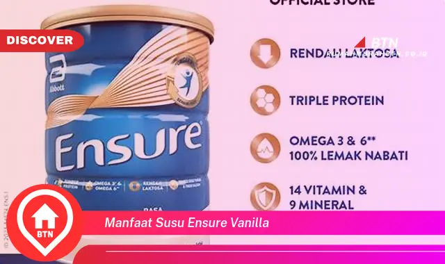 manfaat susu ensure vanilla