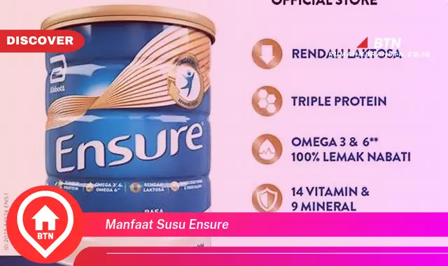 manfaat susu ensure