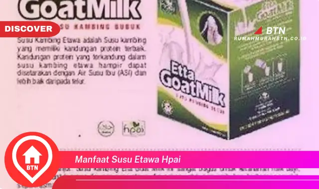 manfaat susu etawa hpai