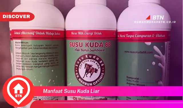 manfaat susu kuda liar