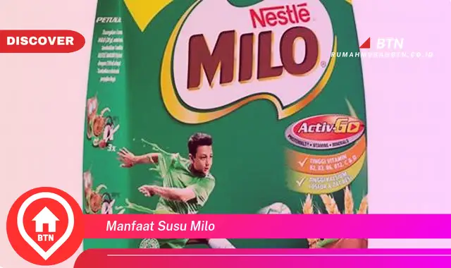 manfaat susu milo