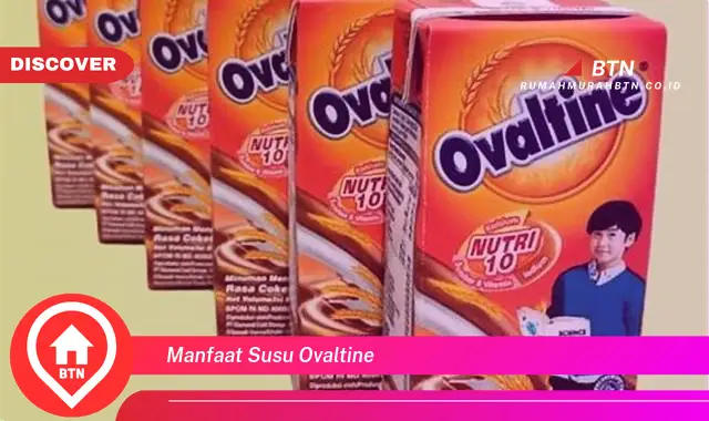 manfaat susu ovaltine