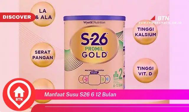 manfaat susu s26 6 12 bulan