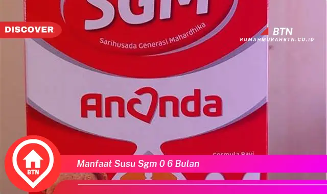 manfaat susu sgm 0 6 bulan