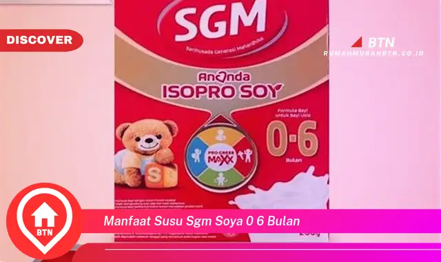 manfaat susu sgm soya 0 6 bulan