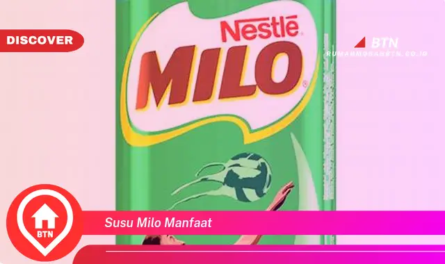 susu milo manfaat