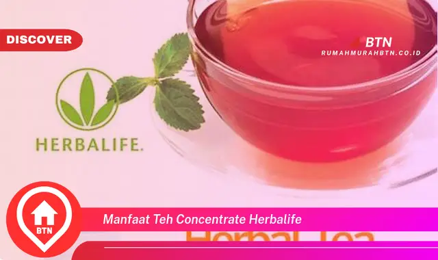 manfaat teh concentrate herbalife