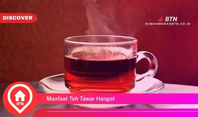 manfaat teh tawar hangat