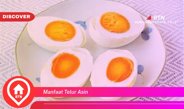 manfaat telur asin