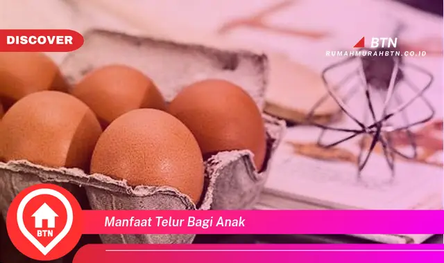 manfaat telur bagi anak