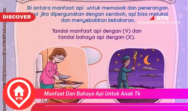 manfaat dan bahaya api untuk anak tk