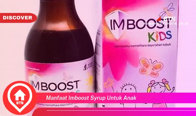 manfaat imboost syrup untuk anak