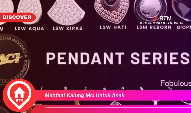 manfaat kalung mci untuk anak