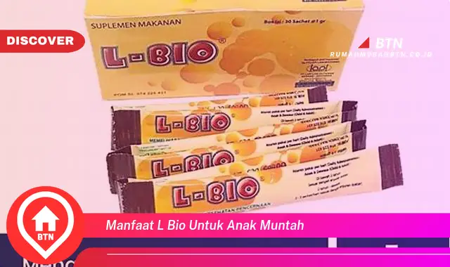 manfaat l bio untuk anak muntah