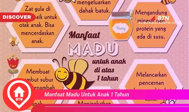 manfaat madu untuk anak 1 tahun