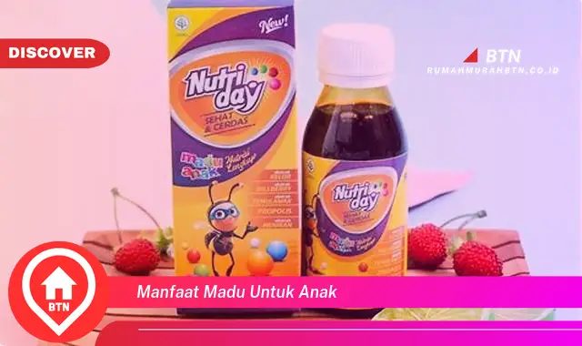 manfaat madu untuk anak