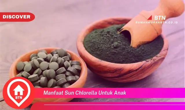 manfaat sun chlorella untuk anak