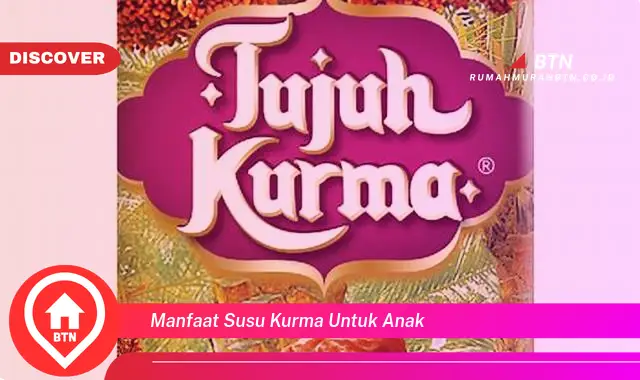 manfaat susu kurma untuk anak