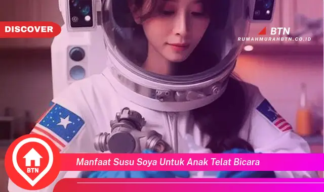 manfaat susu soya untuk anak telat bicara