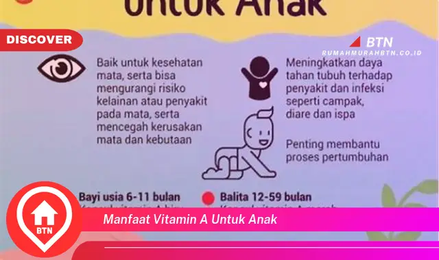 manfaat vitamin a untuk anak