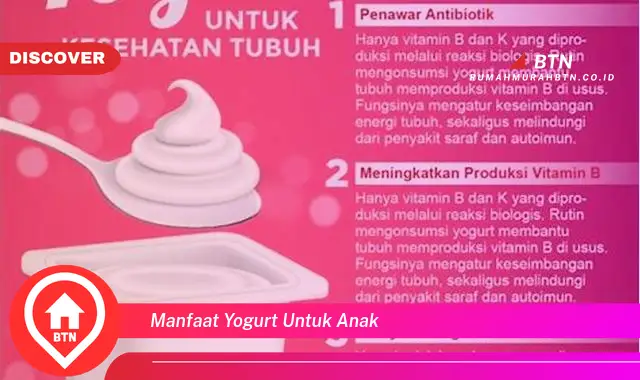 manfaat yogurt untuk anak