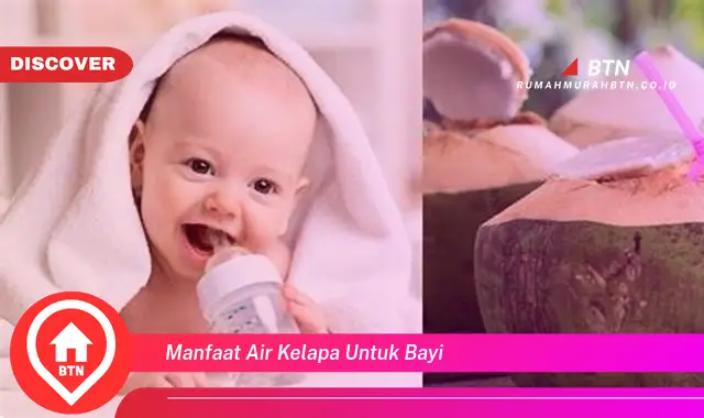 manfaat air kelapa untuk bayi