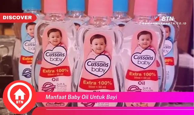 manfaat baby oil untuk bayi