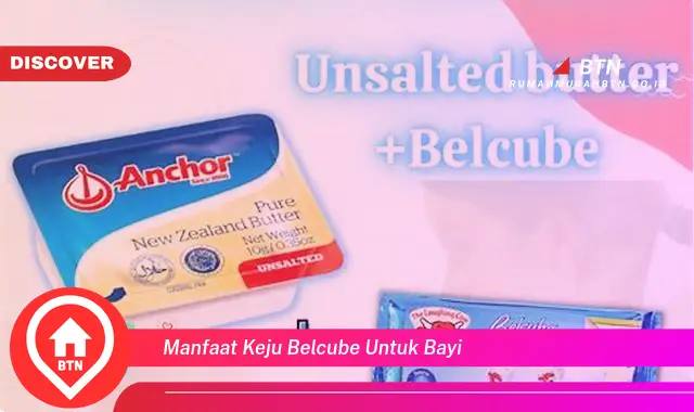 manfaat keju belcube untuk bayi