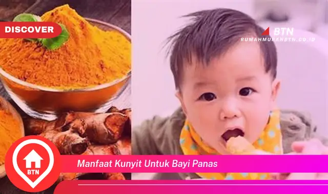 manfaat kunyit untuk bayi panas