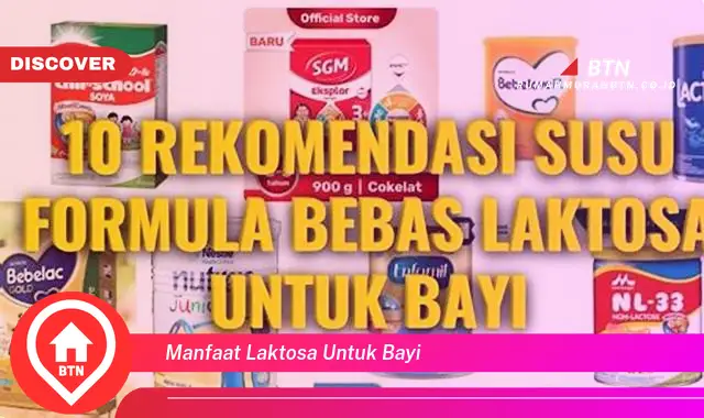 manfaat laktosa untuk bayi