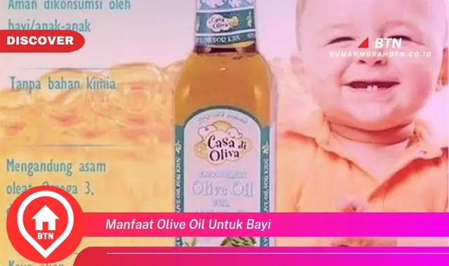 manfaat olive oil untuk bayi