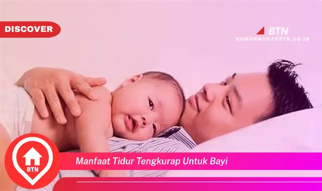 manfaat tidur tengkurap untuk bayi