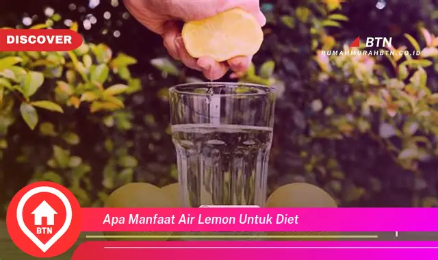 apa manfaat air lemon untuk diet