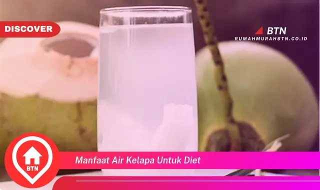 manfaat air kelapa untuk diet