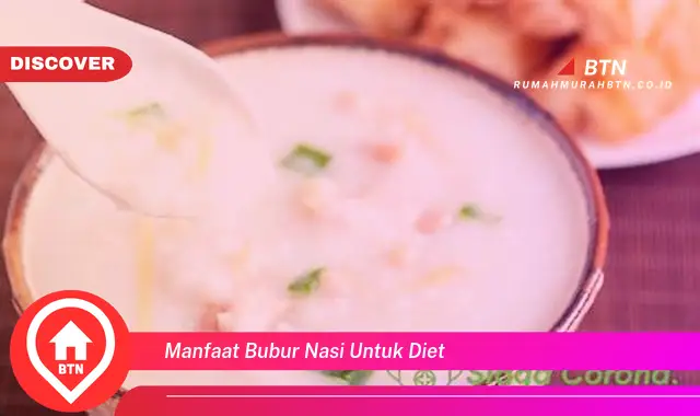 manfaat bubur nasi untuk diet